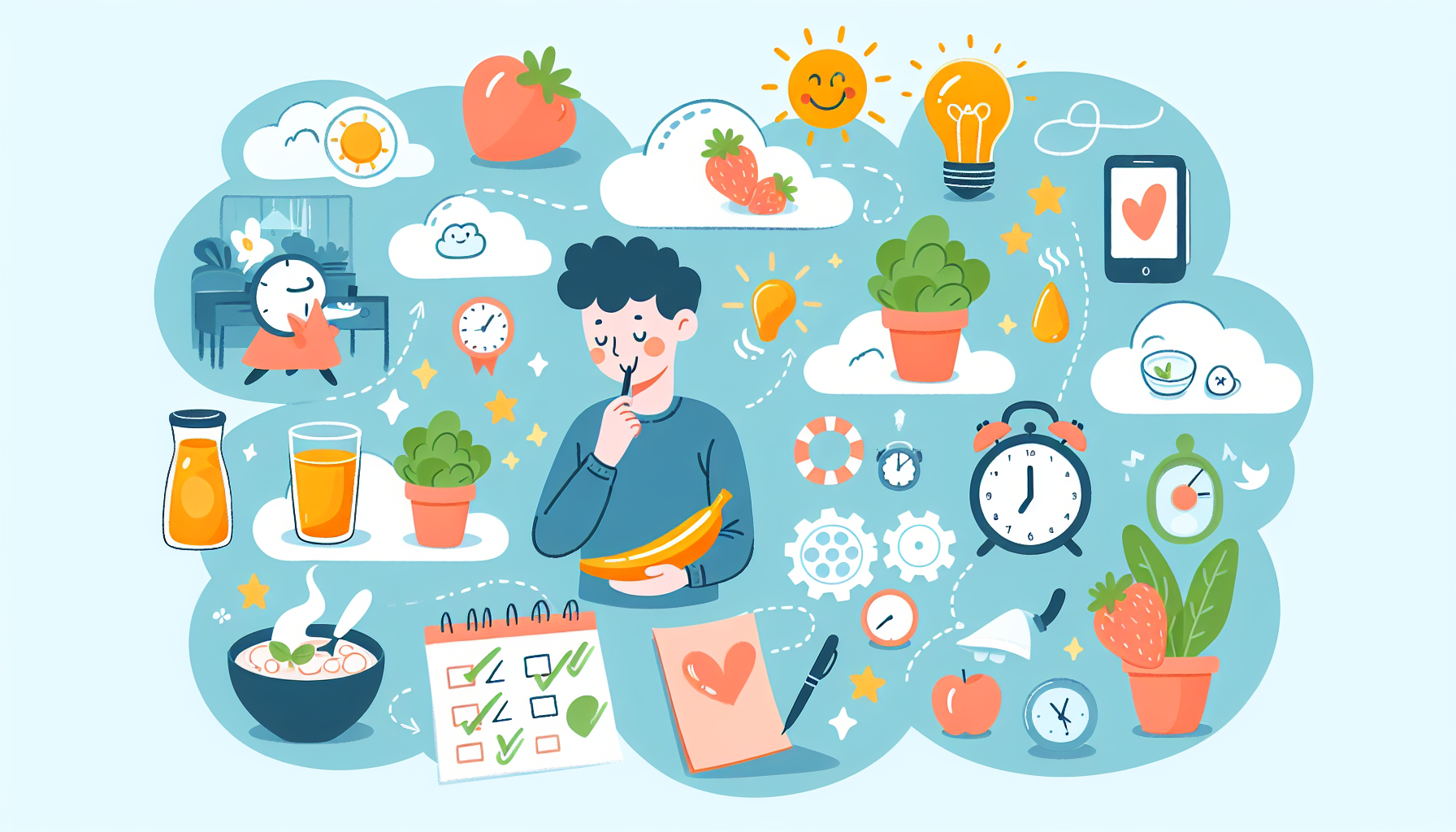 일상의 활력을 높이는 모닝 루틴 아이디어-두번째